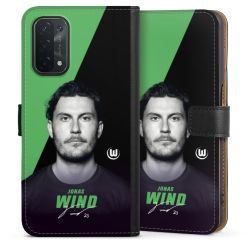 Sideflip mit langer Lasche schwarz