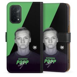 Sideflip mit langer Lasche schwarz