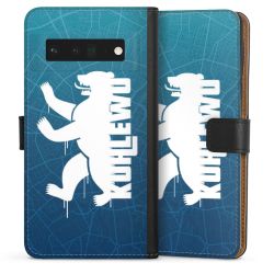 Sideflip mit langer Lasche schwarz