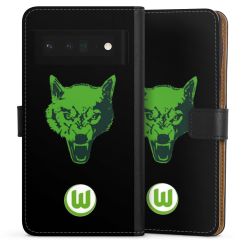 Sideflip mit langer Lasche schwarz