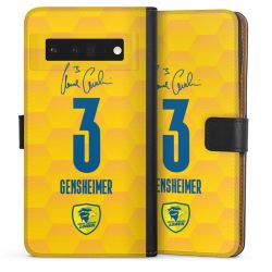 Sideflip mit langer Lasche schwarz