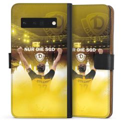 Sideflip mit langer Lasche schwarz