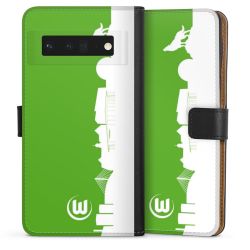 Sideflip mit langer Lasche schwarz