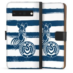 Sideflip mit langer Lasche schwarz