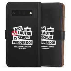 Sideflip mit langer Lasche schwarz