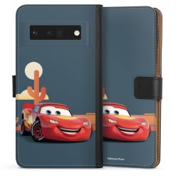 Sideflip mit langer Lasche schwarz