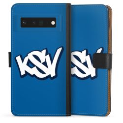 Sideflip mit langer Lasche schwarz