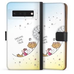 Sideflip mit langer Lasche schwarz