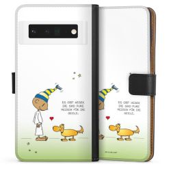 Sideflip mit langer Lasche schwarz