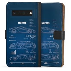 Sideflip Fodral med flap svart