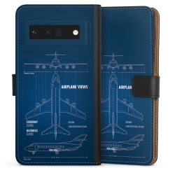 Sideflip Fodral med flap svart