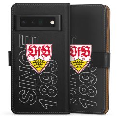 Sideflip mit langer Lasche schwarz