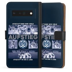 Sideflip mit langer Lasche schwarz