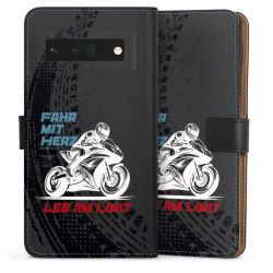 Sideflip mit langer Lasche schwarz