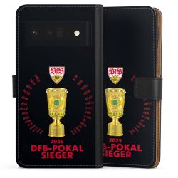 Sideflip mit langer Lasche schwarz