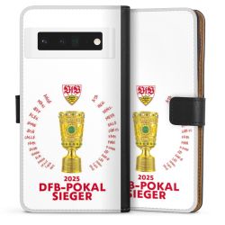 Sideflip mit langer Lasche schwarz