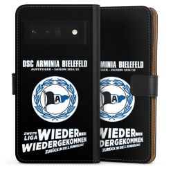 Sideflip mit langer Lasche schwarz