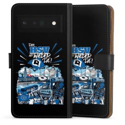 Sideflip mit langer Lasche schwarz