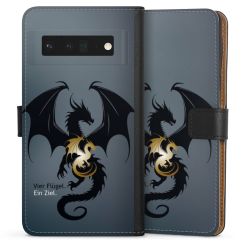 Sideflip Fodral med flap svart