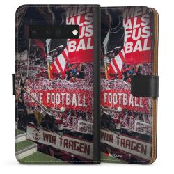 Sideflip mit langer Lasche schwarz