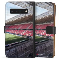 Sideflip mit langer Lasche schwarz