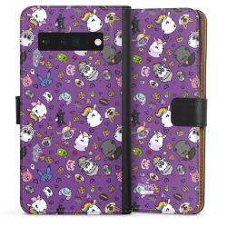 Sideflip mit langer Lasche schwarz