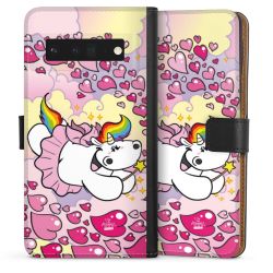 Sideflip mit langer Lasche schwarz