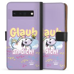 Sideflip mit langer Lasche schwarz