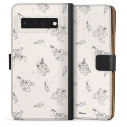 Sideflip mit langer Lasche schwarz