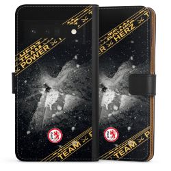 Sideflip mit langer Lasche schwarz