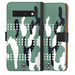 Sideflip mit langer Lasche schwarz