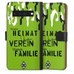 Sideflip mit langer Lasche schwarz