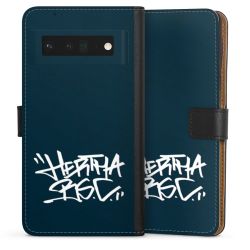 Sideflip mit langer Lasche schwarz