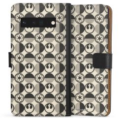 Sideflip mit langer Lasche schwarz