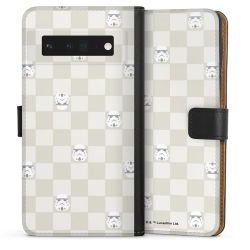 Sideflip mit langer Lasche schwarz