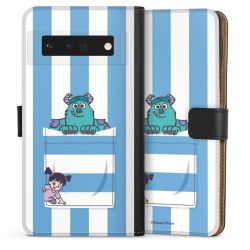 Sideflip mit langer Lasche schwarz