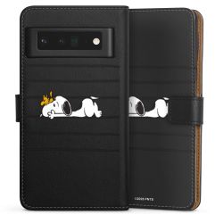 Sideflip mit langer Lasche schwarz