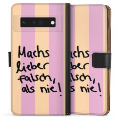 Sideflip mit langer Lasche schwarz