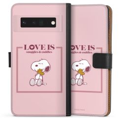 Sideflip mit langer Lasche schwarz