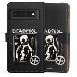 Sideflip mit langer Lasche schwarz