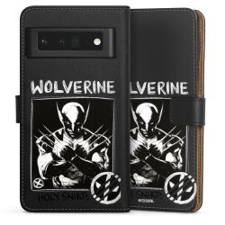 Sideflip mit langer Lasche schwarz