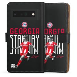 Sideflip mit langer Lasche schwarz