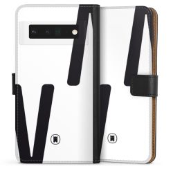 Sideflip mit langer Lasche schwarz