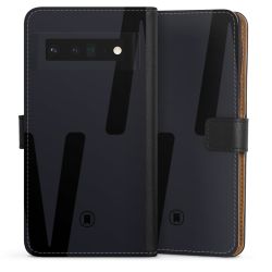 Sideflip mit langer Lasche schwarz