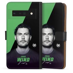 Sideflip mit langer Lasche schwarz