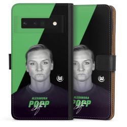 Sideflip mit langer Lasche schwarz