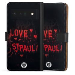 Sideflip mit langer Lasche schwarz