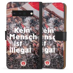 Sideflip mit langer Lasche schwarz