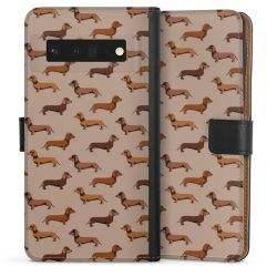 Sideflip mit langer Lasche schwarz