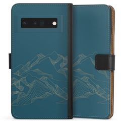 Sideflip mit langer Lasche schwarz